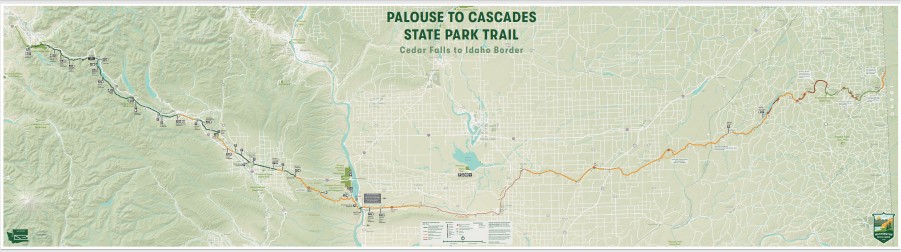 Cascade Lake Park, Facility Map